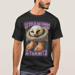 Saturnita La Vaca Saturno Italien Brainrot Geburts T-Shirt