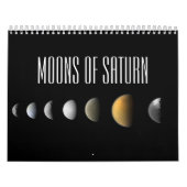 Saturnmonde Kalender (Titelbild)