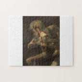 Saturno devorando a su hijo francisco de goya puzzle (Horizontal)