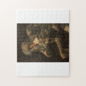 Saturno devorando a su hijo francisco de goya puzzle (Vertikal)