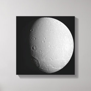 Saturns Mond Dione 2 Leinwanddruck