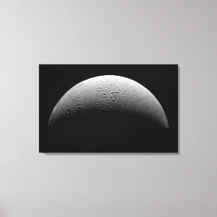 Saturns Mond Enceladus Leinwanddruck