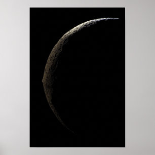 Saturns Mond Iapetus Poster