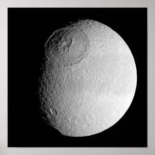 Saturns Mond Tethys 2 Poster