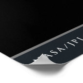 Saturns Mondhütte Poster (Ecke)