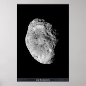 Saturns Mondhyperion Poster (Vorne)