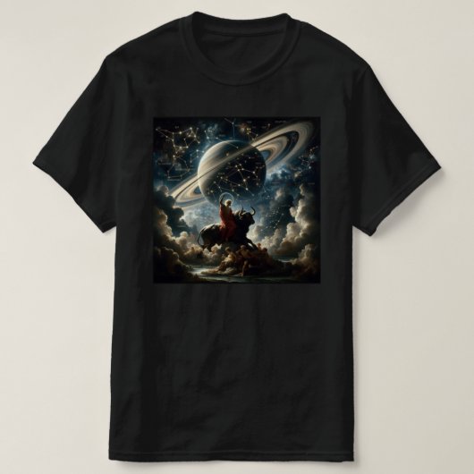 Saturns Mythos Men-T - Shirt (Design vorne)