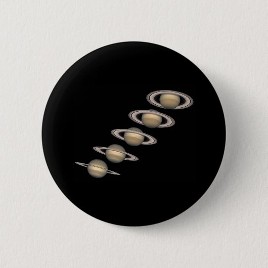 Saturns Ringe Button (Vorderseite)