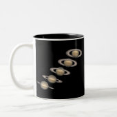 Saturns Ringe Zweifarbige Tasse (Links)