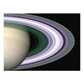 Saturns Rings Fotodruck (Vorne)