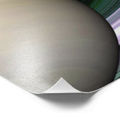 Saturns Rings Fotodruck (Ecke)