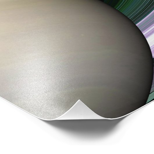 Saturns Rings Fotodruck (Ecke)