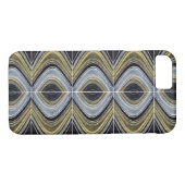 Saturns Rings iPhone Case - Spiegelbild-Design (Rückseite (Horizontal))