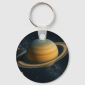 Saturns Rings - kosmischer Schlüsselanhänger (Vorderseite)