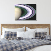 Saturns Rings Leinwanddruck (Insitu (Schlafzimmer))