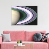 Saturns Rings Leinwanddruck (Insitu (Wohnzimmer))