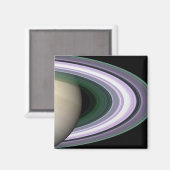 Saturns Rings Magnet (Vorderseite/Rückseite)