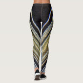 Saturns Rings metallische Leggings (Rückseite)