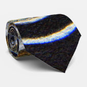 Saturns Rings Necktie Krawatte (Gerollt)