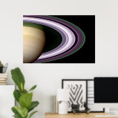 Saturns Rings Poster (Heimbüro)