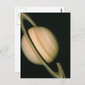 Saturns Rings Postkarte (Vorne/Hinten)