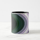 Saturns Rings Zweifarbige Tasse (Mittel)