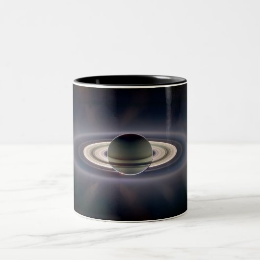 Saturns Schatten-Tasse Zweifarbige Tasse (Mittel)