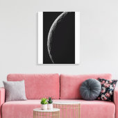 Saturns Tethys Leinwanddruck (Insitu (Wohnzimmer))