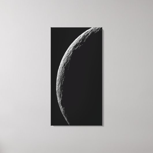 Saturns Tethys Leinwanddruck (Vorderseite)