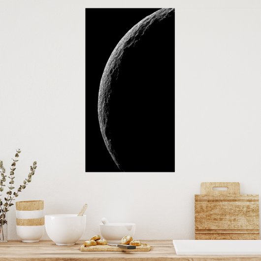 Saturns Tethys Poster (Küche)