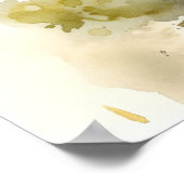 Satyr Butterfly Art Print Poster (Ecke)