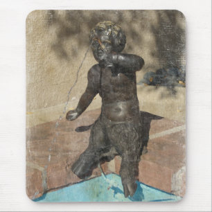 Satyr Fountain Mousepad