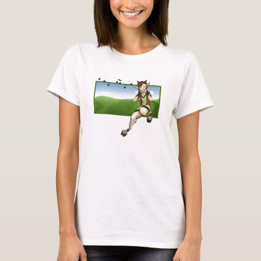Satyr-Lied-Shirt T-Shirt (Vorderseite)