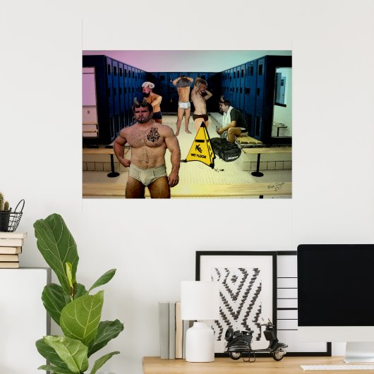 Satyr Locker Room Poster (Heimbüro)