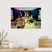 Satyr Locker Room Poster (Küche)