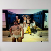 Satyr Locker Room Poster (Vorne)