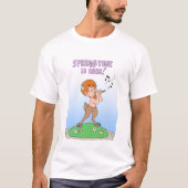Satyr mit Pan Flute T - Shirt (Vorderseite)
