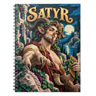 Satyr, Paper Cut Monster Notizblock