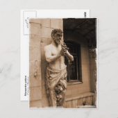 Satyr Postkarte (Vorne/Hinten)