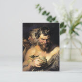 Satyr - Satan - Rubens Postkarte (Stehend Vorderseite)