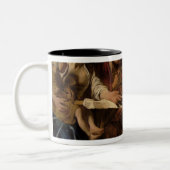 Satyr und Bauer, 1620 Zweifarbige Tasse (Links)
