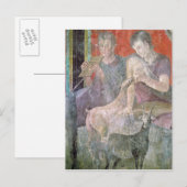 Satyr und Nymph Postkarte (Vorne/Hinten)