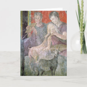 Satyr und Nymphe Karte