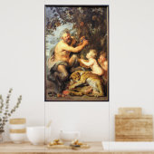 Satyr und Tigress Poster (Küche)