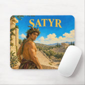 Satyre, Gothic Fantasy Monster Mousepad (Mit Mouse)