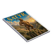 Satyre, Gothic Fantasy Monster Notizblock (Rechte Seite)