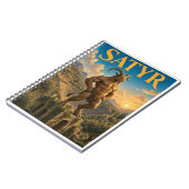 Satyre, Gothic Fantasy Monster Notizblock (Linke Seite)