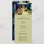 Satyrer Locker Room Custom Party Einladungen (Vorne/Hinten)