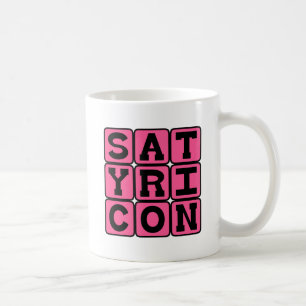 Satyricon, Lateinische Fiktion Kaffeetasse