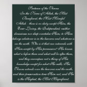 Satz des Thrones Poster (Vorne)